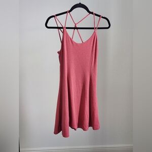 Aeropostale Women's SOLID FIT & FLARE SKATER DRESS - Size Medium